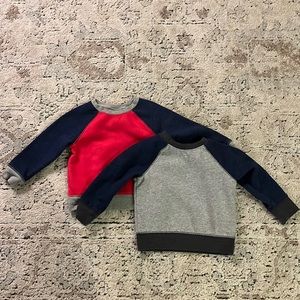 2 Pack Cat and Jack Sweatshirts